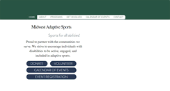 Desktop Screenshot of midwestadaptivesports.org